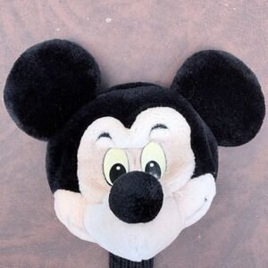 VTG Mickey Mouse Plush Golf Club Cover Disneyland Walt Disney World